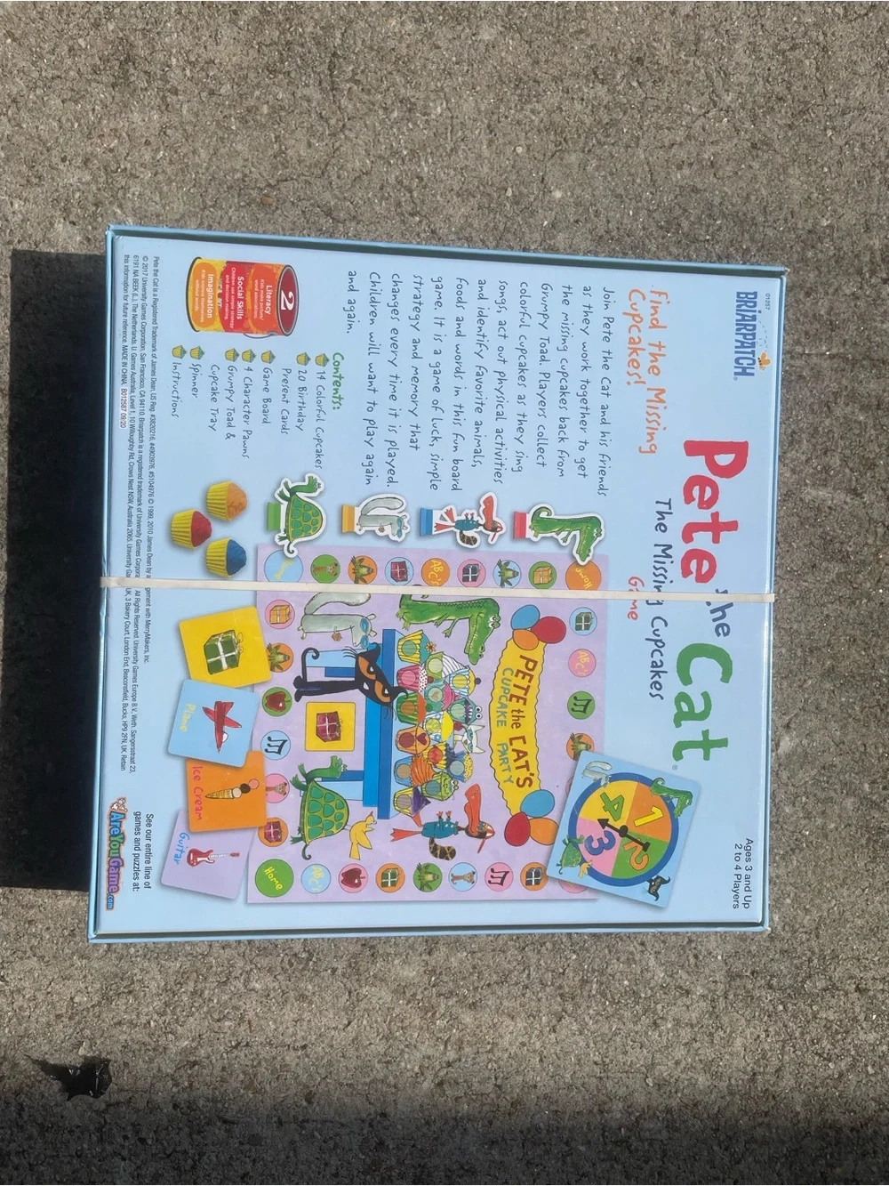 Pete the Cat The Missing Cupcakes Game - Blue